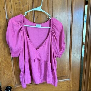 Pink Women's Top by